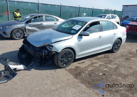 2013 Volkswagen Jetta 2.5L Se из США, поврежденный, VIN 3VWDP7AJ2DM383940